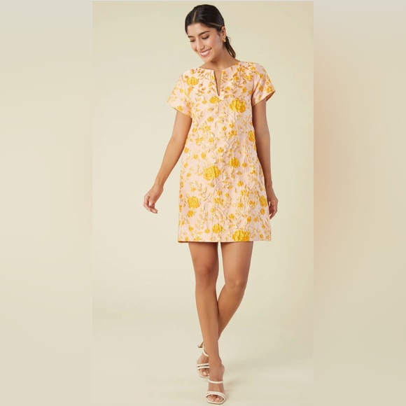New Abbey Glass LuLu Harvest Jacquard Dress size XS